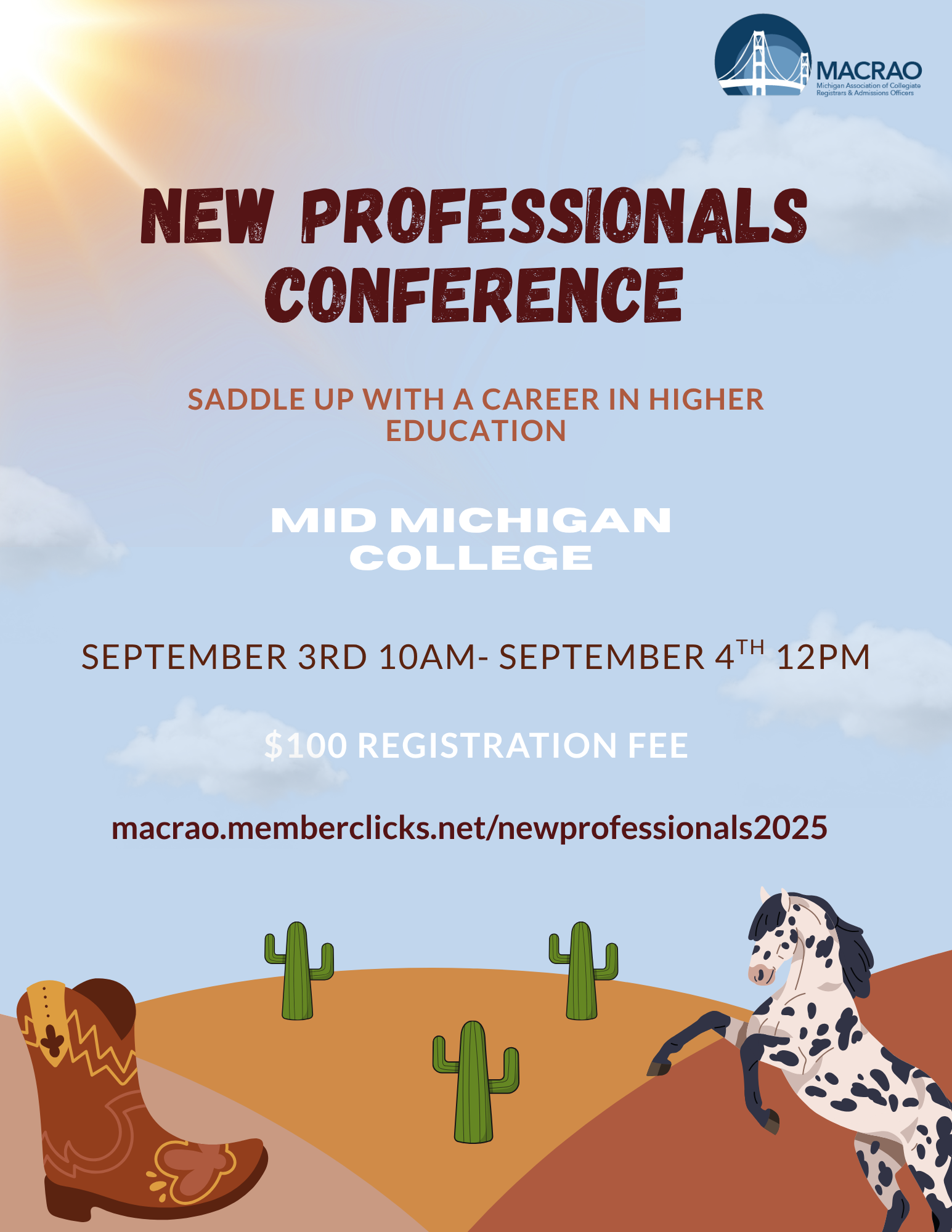 New Professionals Conference Flyer